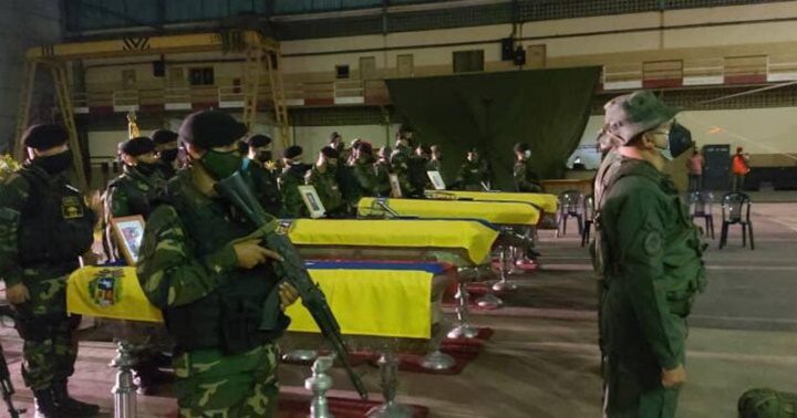 Militares muertos Apure 28 04 2021 Militares muertos Apure 28 04 2021