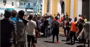 Devotos de San Benito protestaron en Cabimas