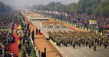 Desfile militar en la India