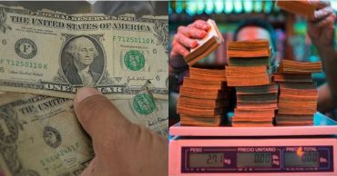 Dolares y bolivares viejos
