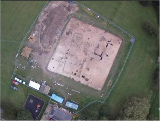 Las excavaciones realizadas en Lyminge