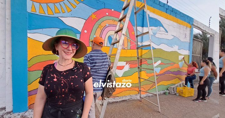 La historia del mural en honor al autismo