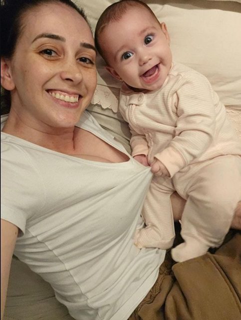 Angélica pensaba que no sería posible quedarse embarazada de forma natural debido al tipo de cáncer que padecía, pero lo consiguió y su bebé nació el pasado 24 de diciembre