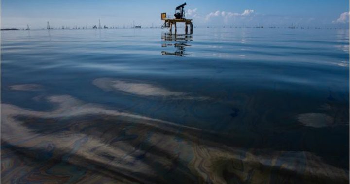 Petróleo en el Lago de Maracaibo, Venezuela