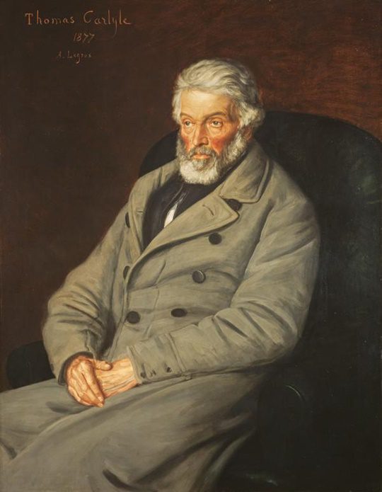 Retrato de Thomas Carlyle