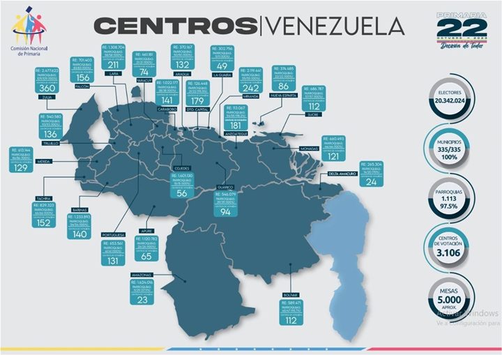Centros electorales primaria10 2023