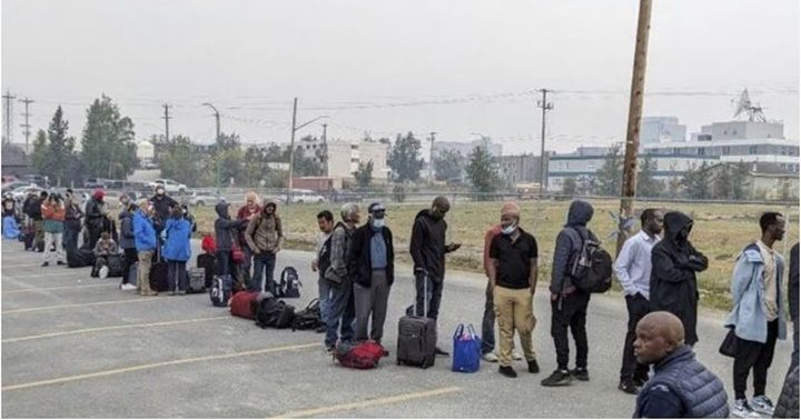 Evacuando Yellowknife en Canadá 1