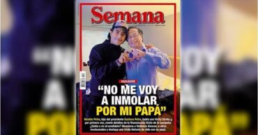 Nicolás Petro y Gustavo Petro