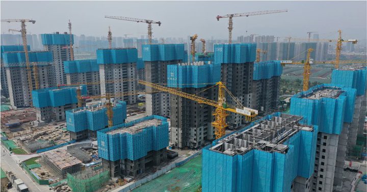 Vivienda en China paralizadas