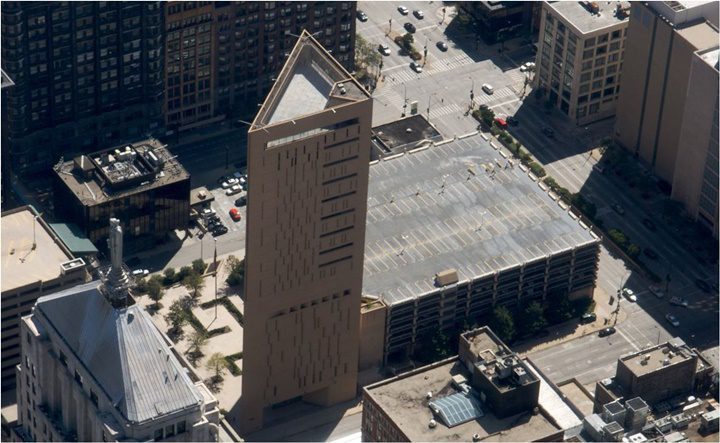 Cárcel rascacielos de Chicago