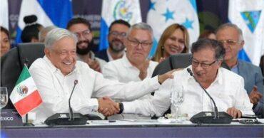 Manuel López Obrador y Gustavo Petro