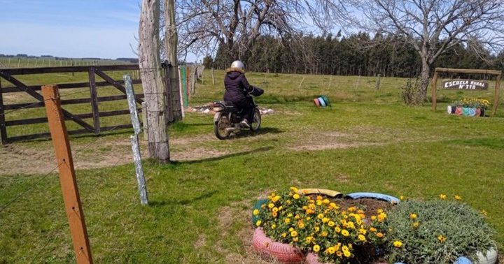 María Domínguez en Uruguay maestra 1