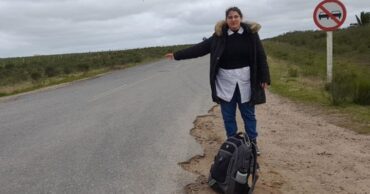 María Domínguez en Uruguay maestra