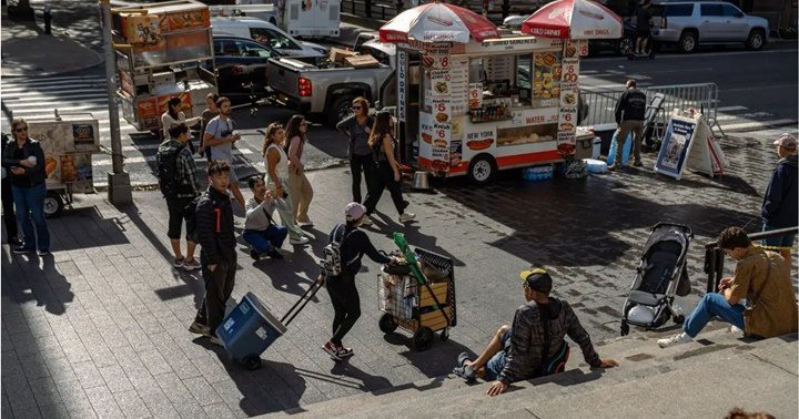 Venezolanos buhonerismo en Nueva York 2