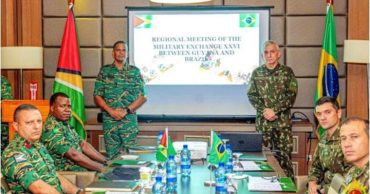 Brasil y Guyana en una reunión militar