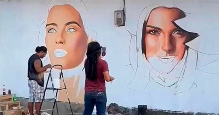 Prohíbieron en Nicaragua un mural de Sheynnis Palacios