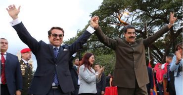 Rafael Lacava y Nicolás Maduro
