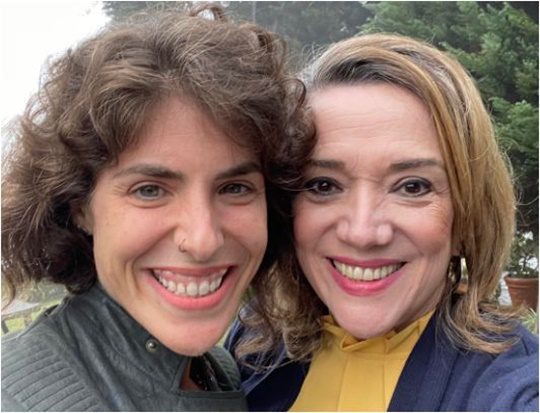 Daniela Antelo y Carolina Jaimes Branger