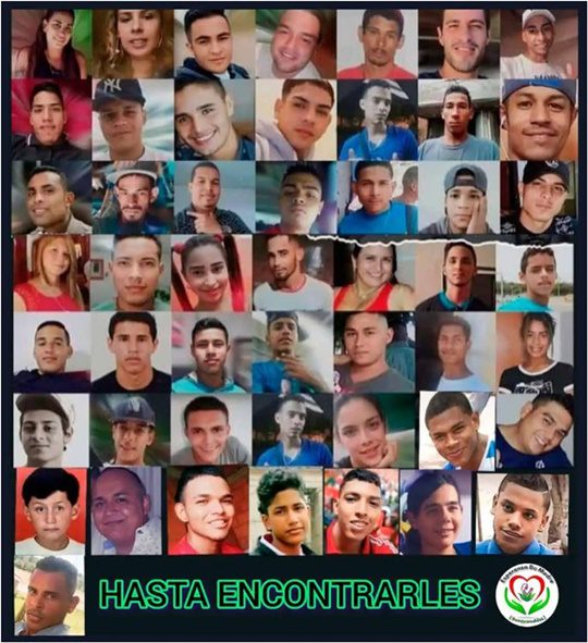 Desaparecidos Trochas 2023 2