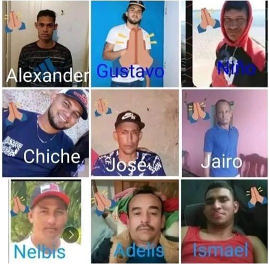 Pescadores Buchuaco desparecidos 12 2023