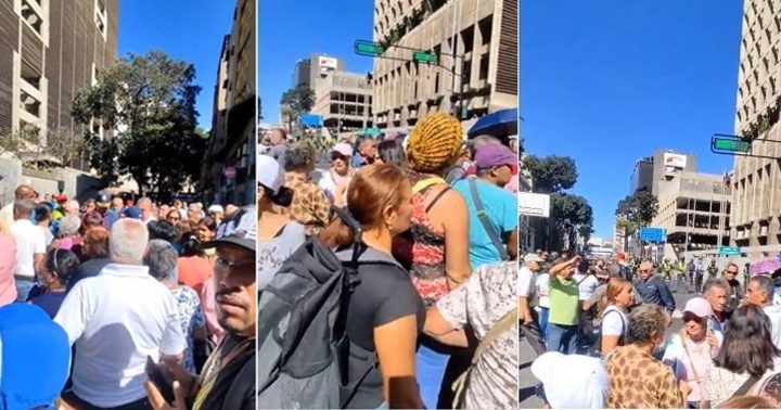 Protesta Santa Capilla jubilados GDC