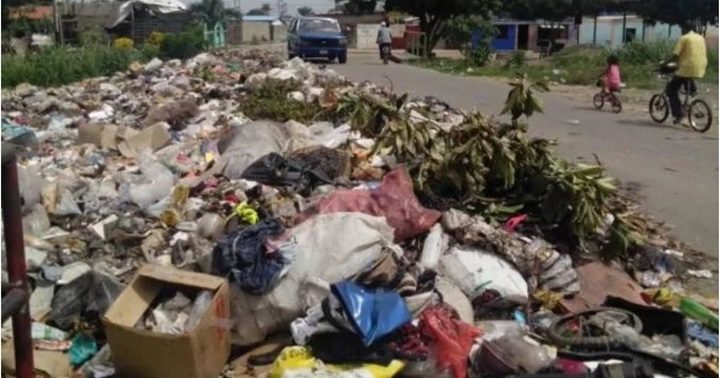 Canales de agua de lluvia en Barinas 1
