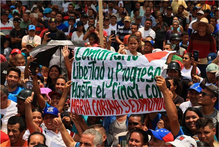 María Corina Machado en Portuguesa