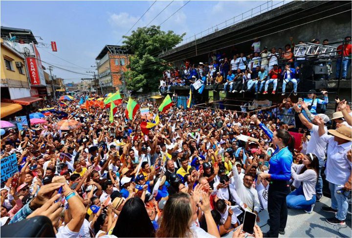 María Corina Machado en Turén 1