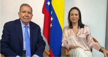 Edmundo González y María Corina Machado