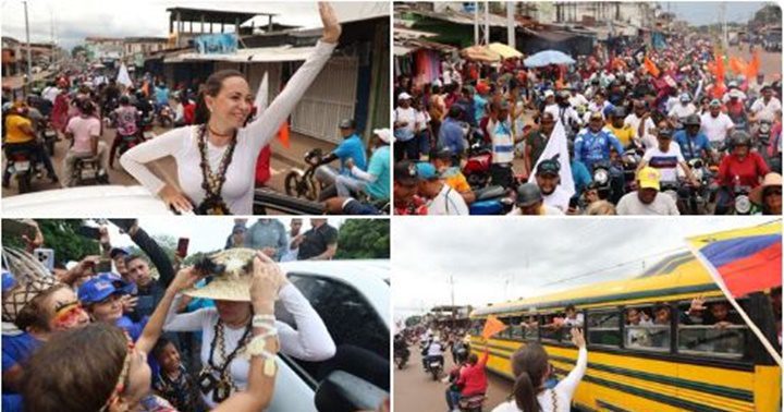 María Corina Machado en Amazonas 1