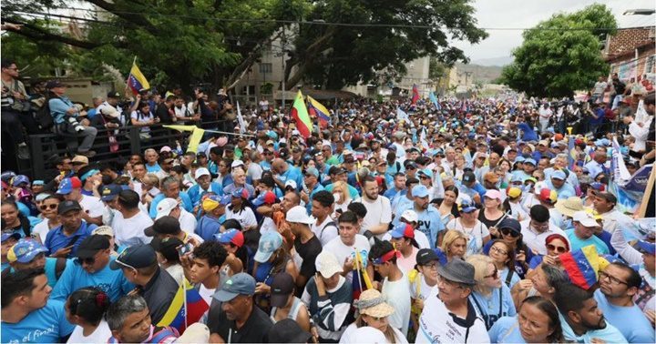 María Corina Machado en Aragua 1
