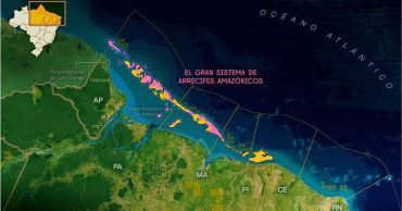 Petróleo desembocadura río Amazonas