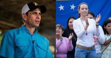 Henrique Capriles y María Corina Machado