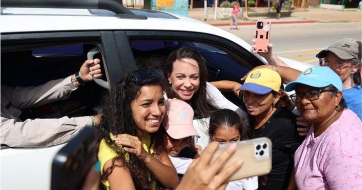 María Corina Machado en Macanao Margarita 2