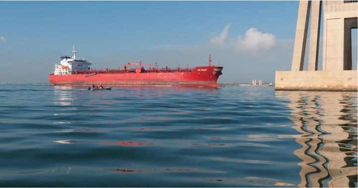 Barco petrolero Lago de Maracaibo
