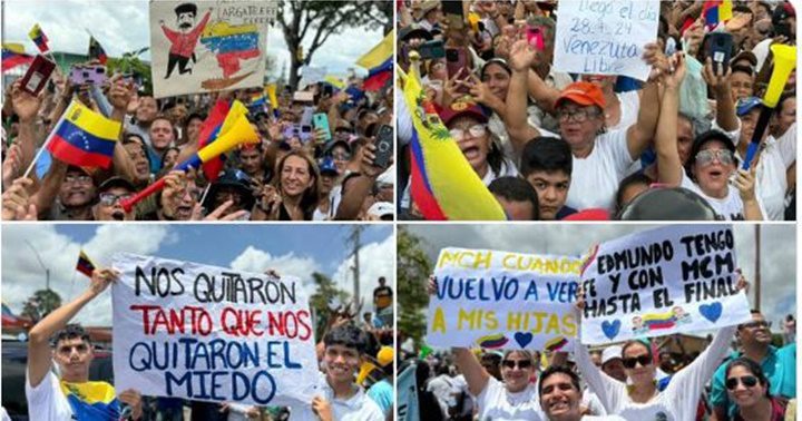 María corina Machado en Monagas 2