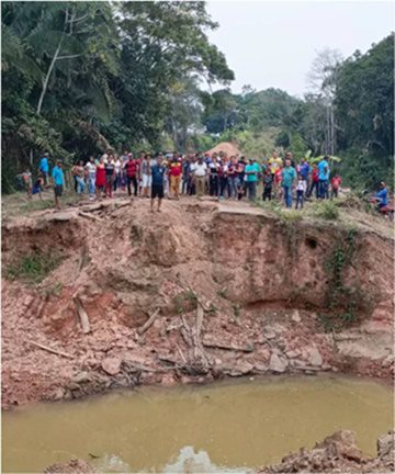 Puente de Curaima en Bolívar