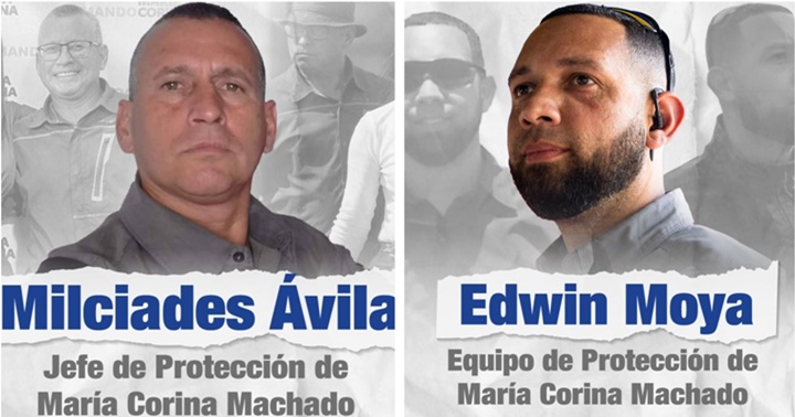 Milciades Ávila y Edwin Moya