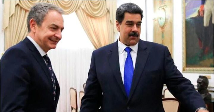 Rodríguez Zapatero y Nicolás Maduro
