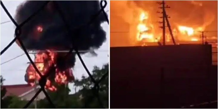 Campo petrolero en Cabimas