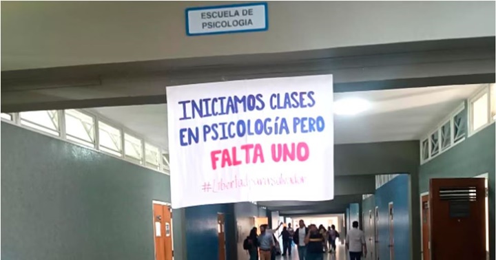 UCV estudiante detenido