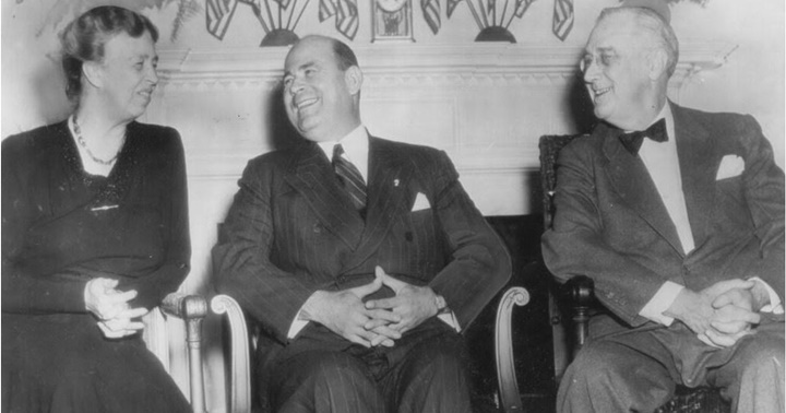 Isaías Medina Angarita en la Casa Blanca