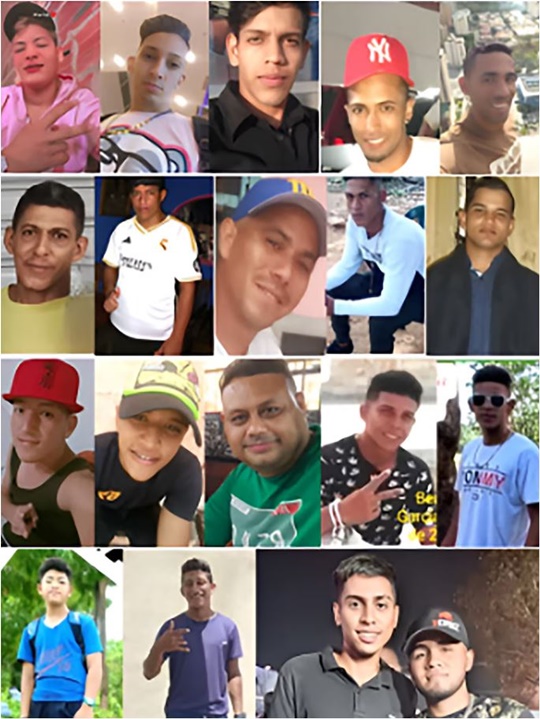 Jovenes detenidos 28J Carabobo