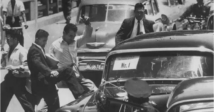 Ataque a Nixon en Caracas