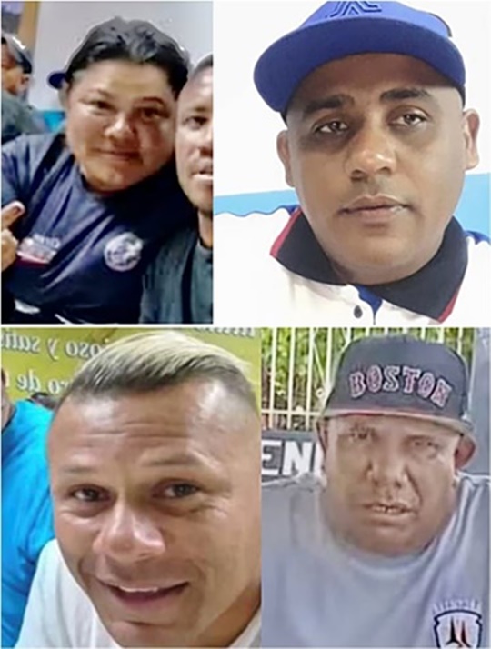 Colectivos Mavis Mujica, Drenier Mendoza y César Augusto Ramos