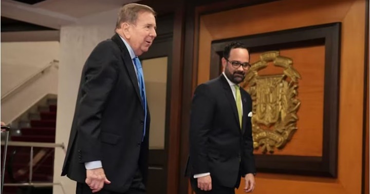 Edmundo González y Luis Abinader