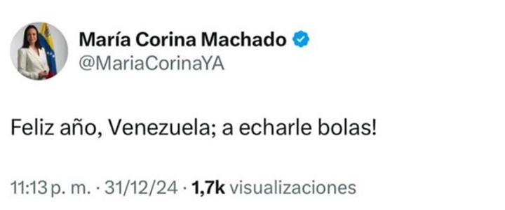 María Corina Machado 1 1 2025