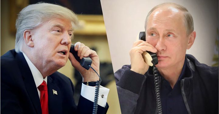 Donald Trump y Vladimir Putin Donald Trump y Vladimir Putin