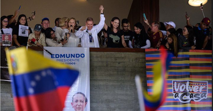 Edmundo González y María Corina Machado UCV Edmundo González y María Corina Machado UCV