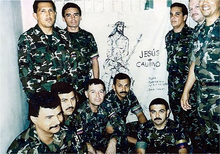 Hugo Chávez comandantes del 4F